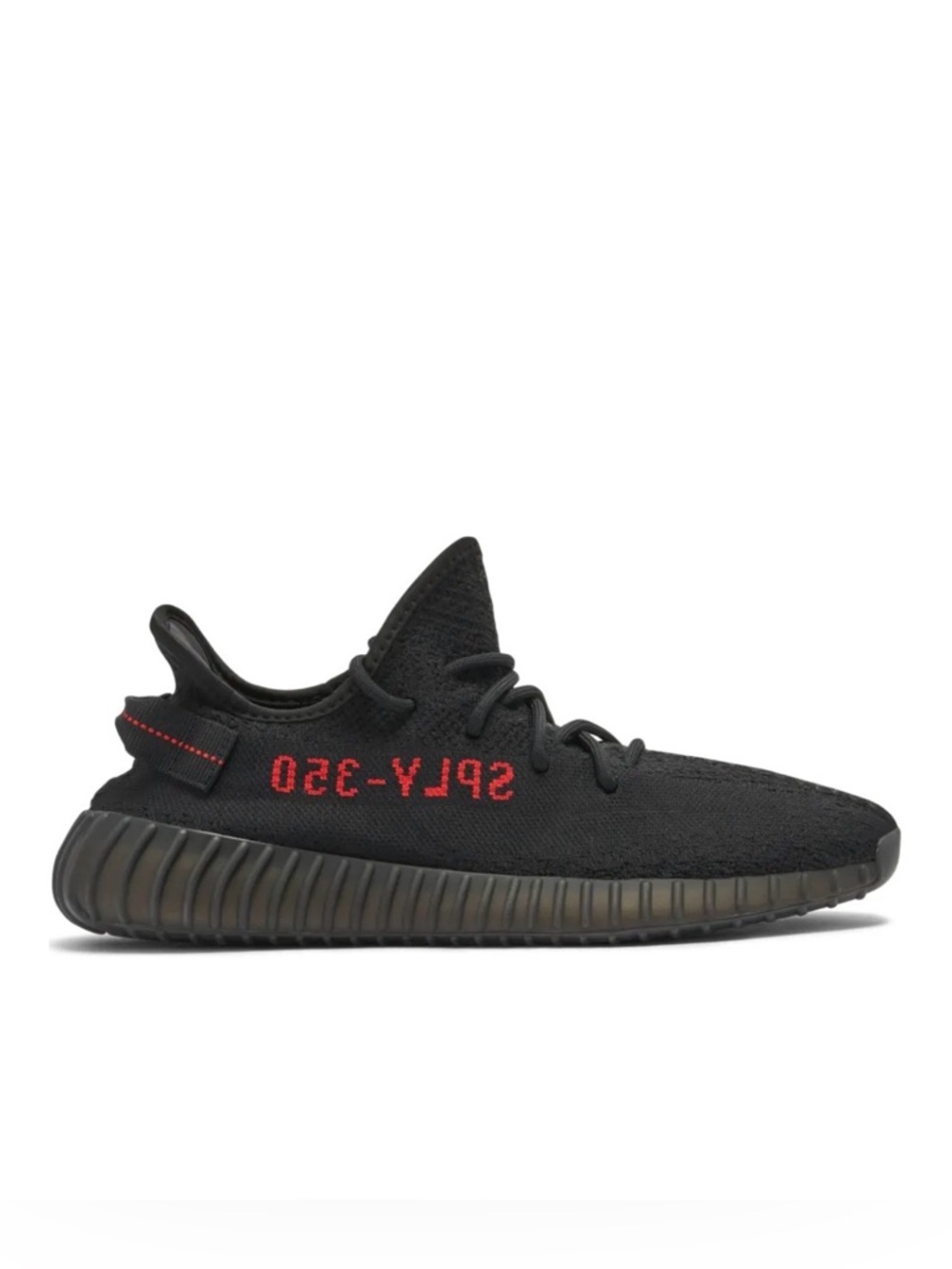 🛍️Adidas Men’s Yeezy Boost 350 V2 Black/Red - Size 8.5